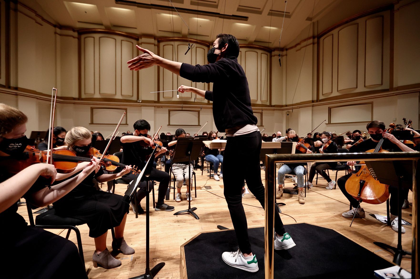 St. Louis Symphony Orchestra assistant conductor Stephanie Childress